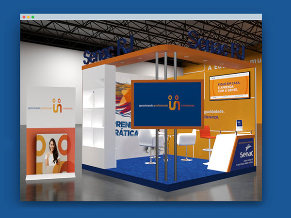 Imagem stand feira de oportunidades