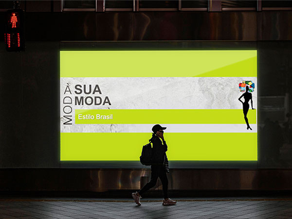 Identidade pro evento Moda a sua Moda