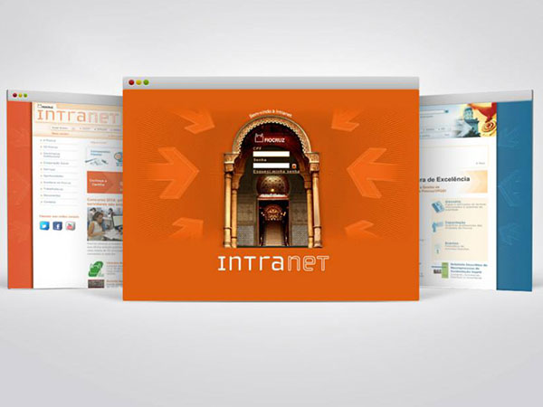 imagem do site do Intranet Fiocruz