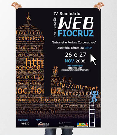 Cartaz para intranet ficoruz web